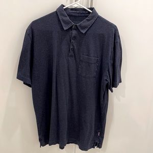 Patagonia Lightweight Polo Shirt, Large, Navy Heather